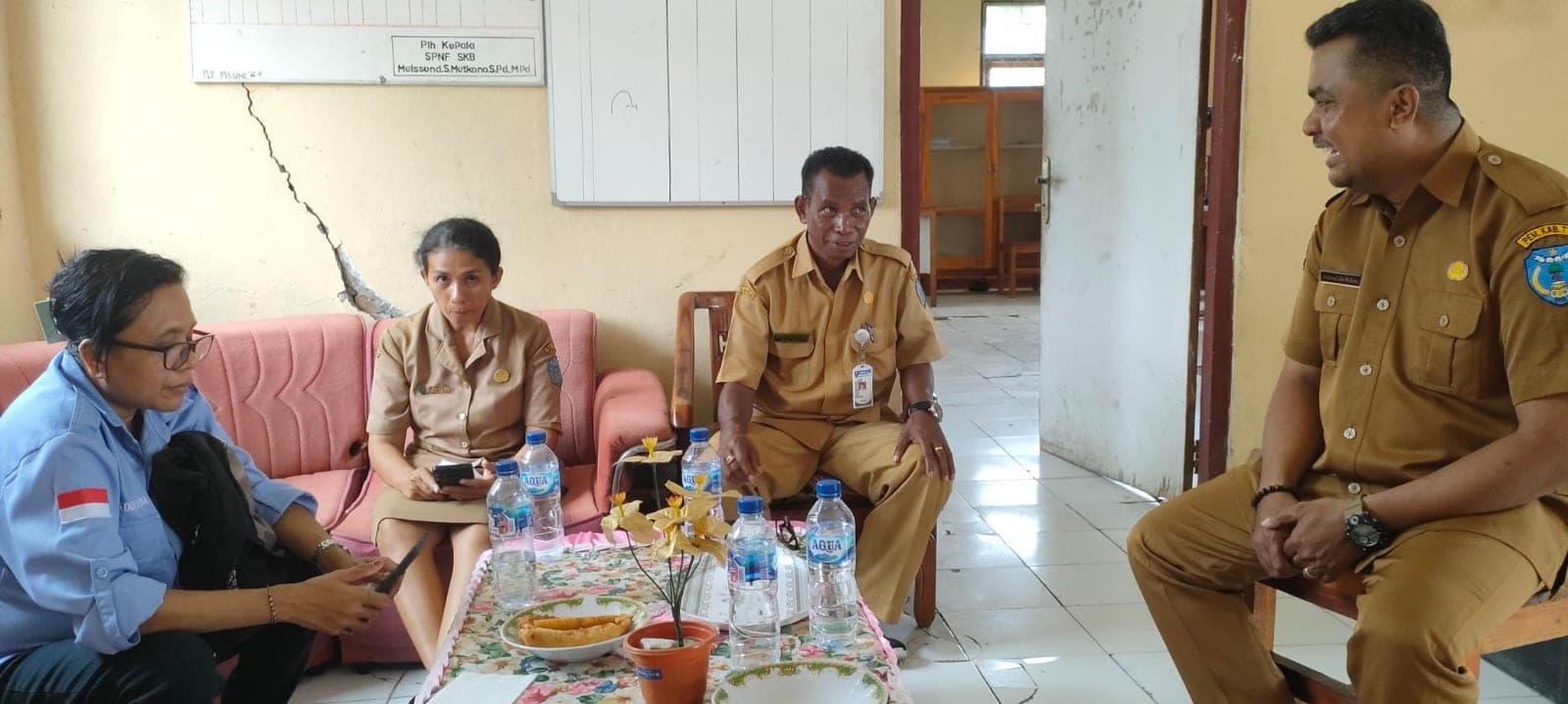 Diskusi bersama Dinas Pendidikan dan Kebudayaan Kabupaten TTU
